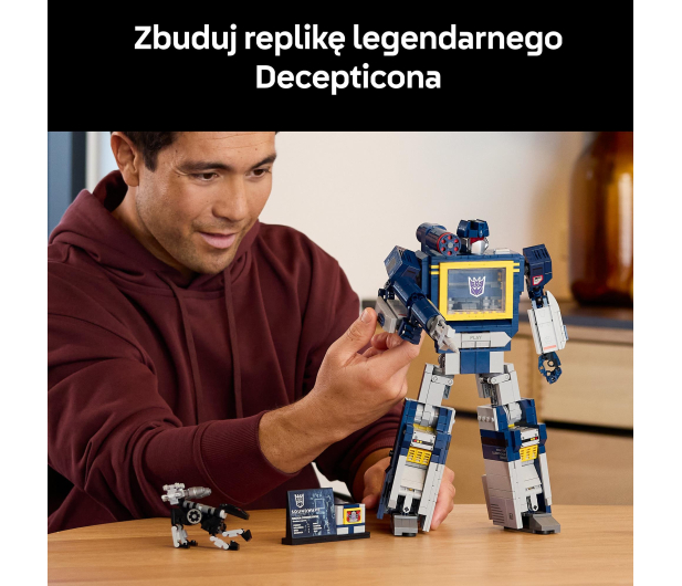LEGO Icons 10358 Transformers: Soundwave - 1331679 - zdjęcie 5